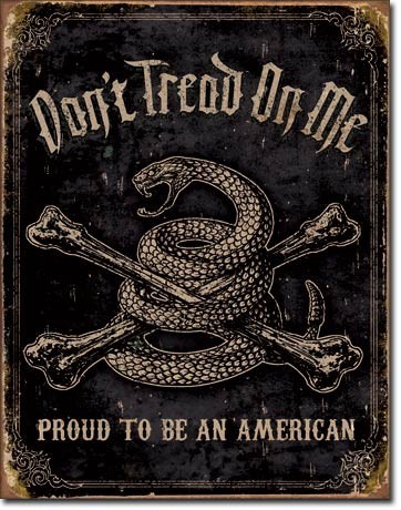 Μεταλλική πινακίδα DTOM - proud american