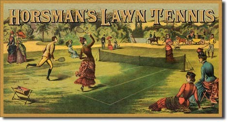 Μεταλλική πινακίδα HORSMAN'S LAWN TENNIS