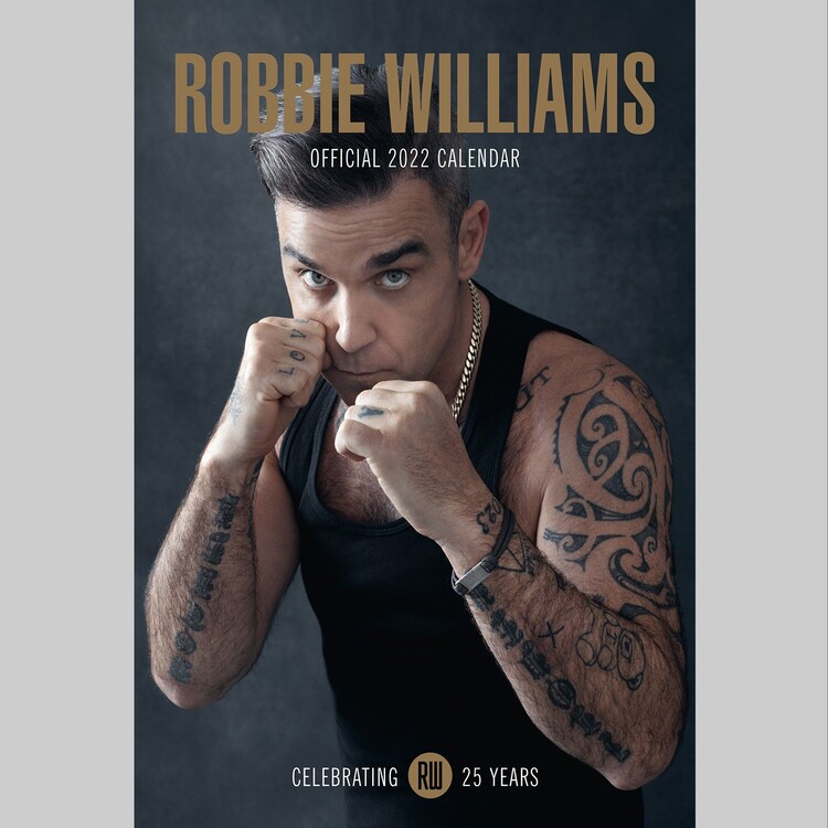 Calendar 2022 Robbie Williams