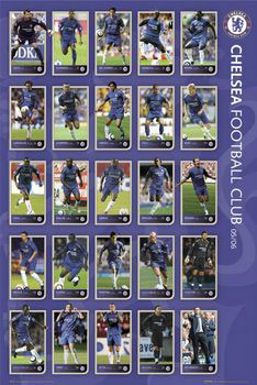 Плакат Chelsea - squad profiles 05/06