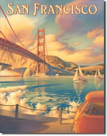 Μεταλλική πινακίδα ERICKSON - golden gate