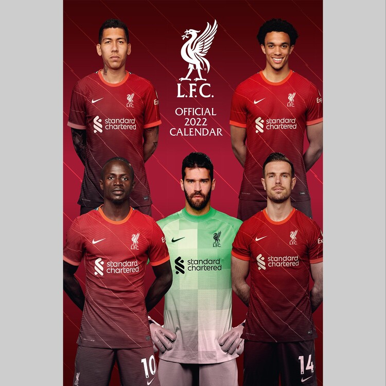 Календар 2027 Liverpool FC