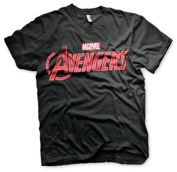 Тениска The Avengers - Distressed Logo