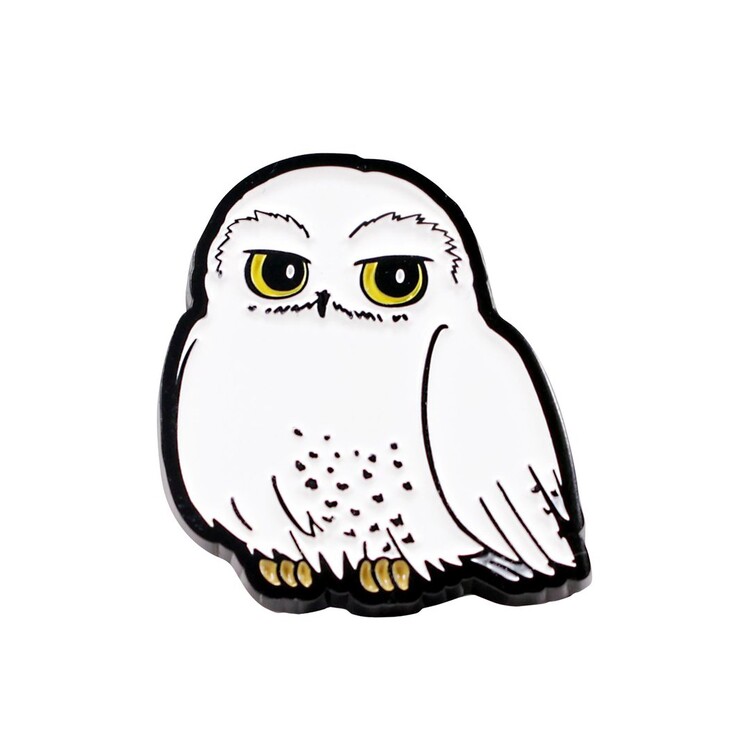 Merkki Pin Badge Enamel - Harry Potter - Hedwig