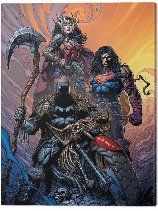 Εκτύπωση καμβά Batman - Death Metal Champions