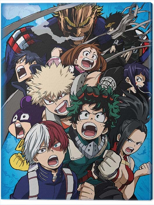 Принти на полотні My Hero Academia - Cobalt Blast Group
