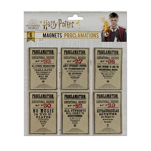 Μαγνητάκι Harry Potter - Proclamations