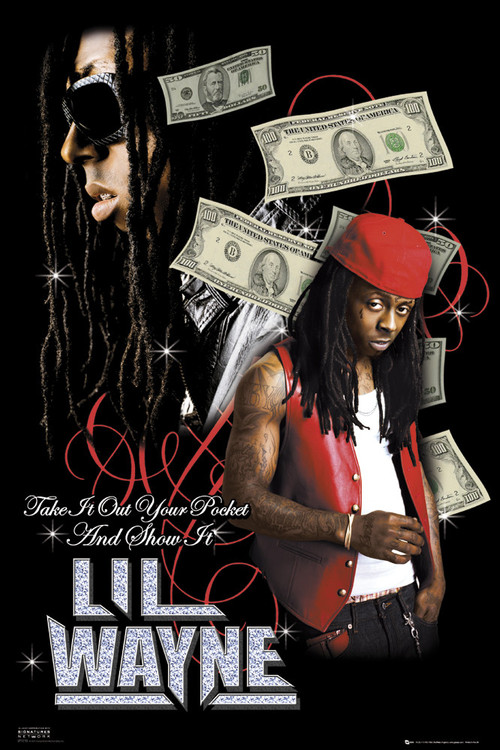 Poster Lil Wayne - dollars