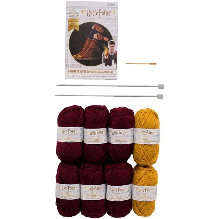 Σετ ραπτικής  Harry Potter - Hufflepuff House (Socks+Gloves)