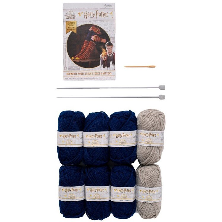 Σετ ραπτικής  Harry Potter - Slytherin House (Socks+Gloves)
