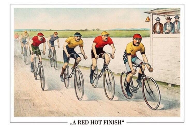 Плакат John Cameron - Wheelman In A Red Hot Finish