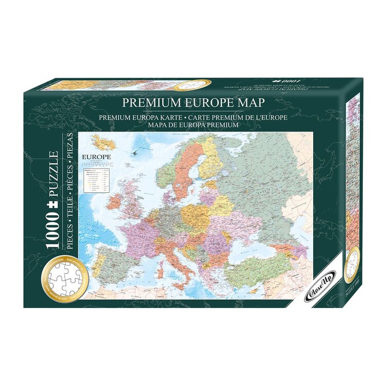 Puzzle Europe Map
