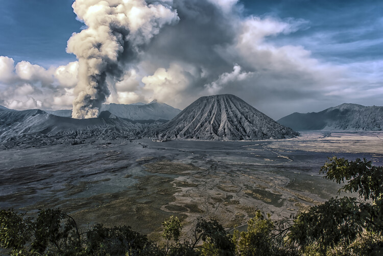 Stenska nalepka Bromo National Park