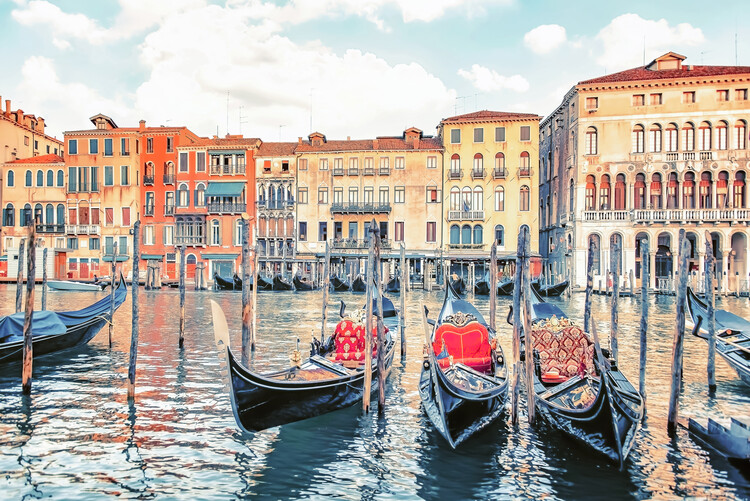 Плакат Gondolas