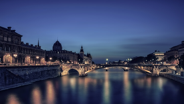 Плакат Paris at Dusk