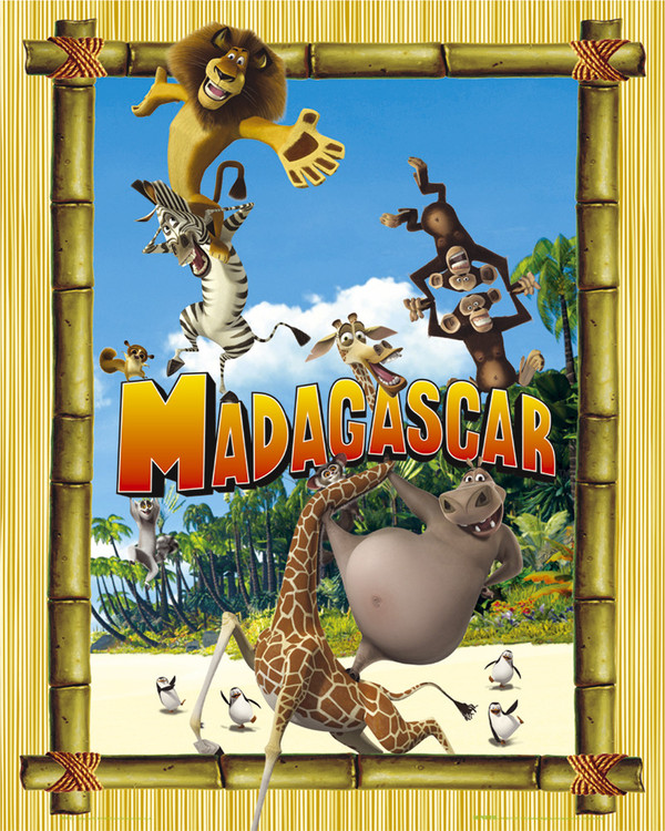 Poster MADAGASCAR - bamboo-be