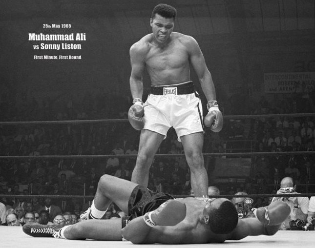 Poster Muhammad Ali vs. Sonny Liston