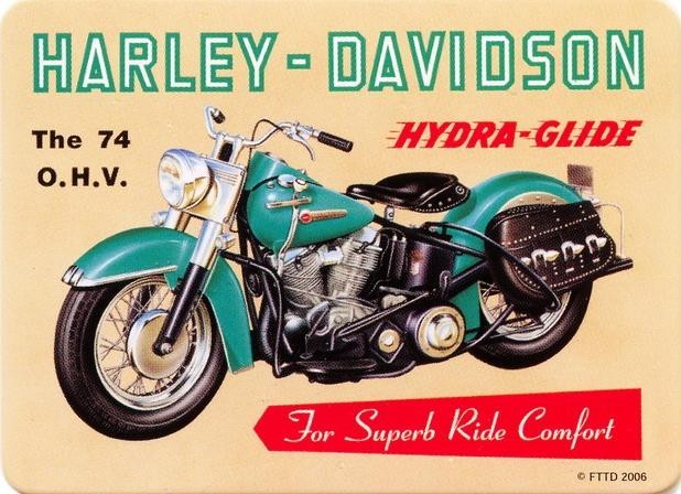 Magnet HARLEY DAVIDSON - hydra