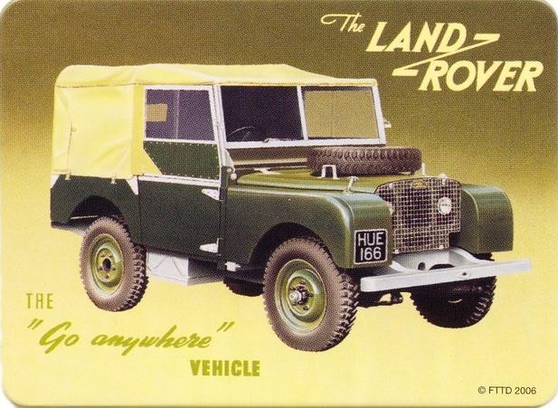 Magnet LAND ROVER