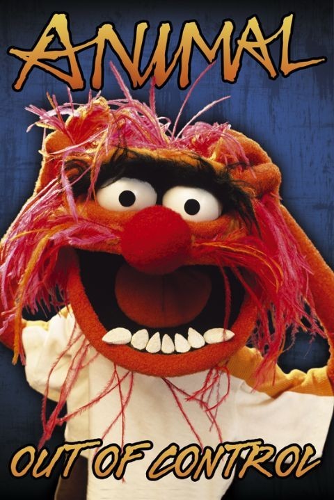 Плакат THE MUPPETS - animal
