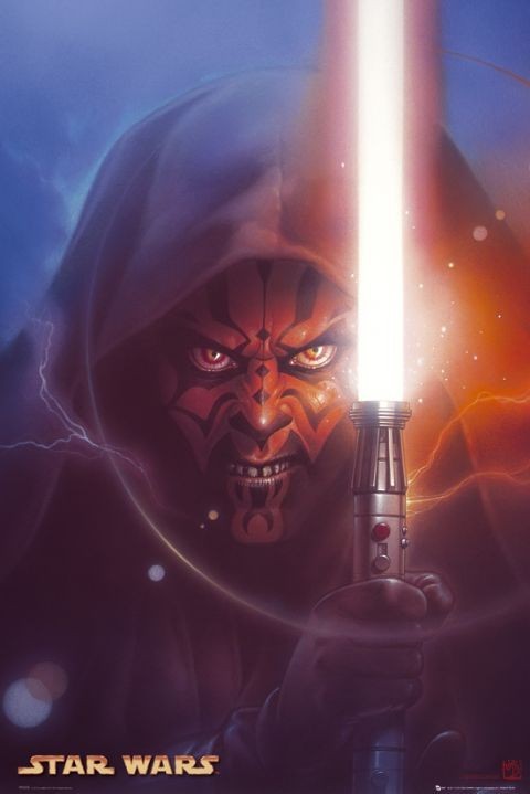 Poster STAR WARS - darth maul
