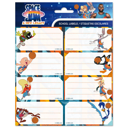 Γραφικές ύλες Nalepovací poznámky Space Jam 2