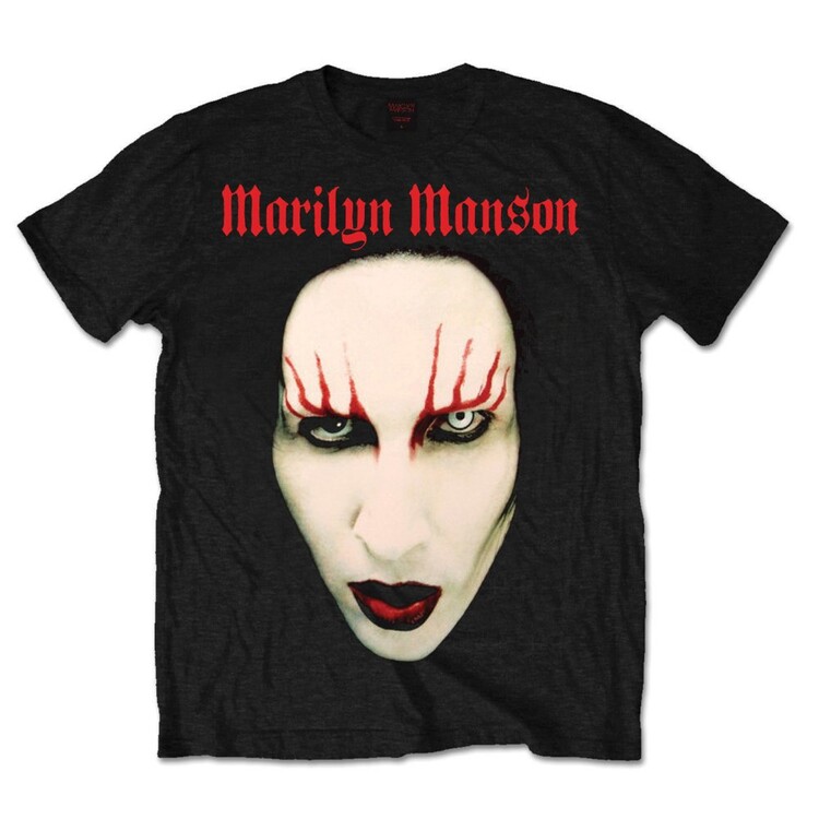 Camisola Marilyn Manson - Red lips