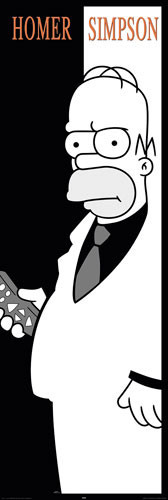 Плакат The Simpsons - Scarface
