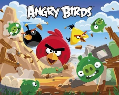 Плакат Angry Birds