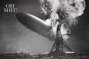 Poster OH SHIT! - vessel