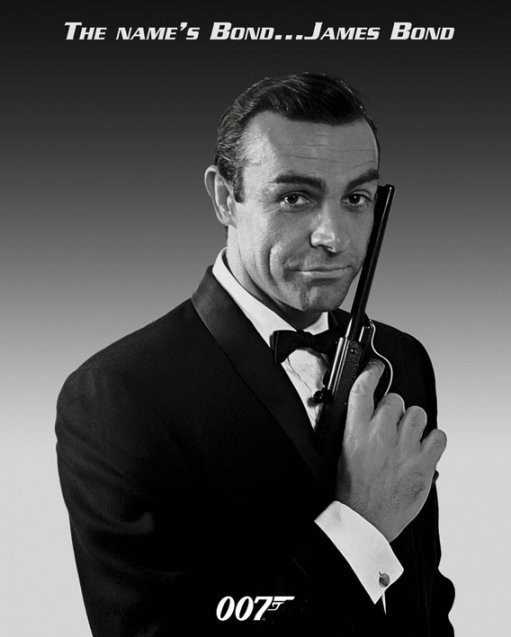 Poster James Bond – sean connery