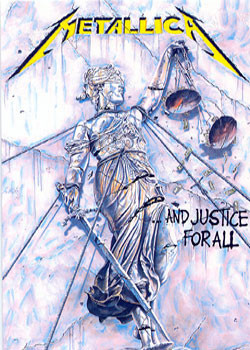 Плакат Metallica - justice for all