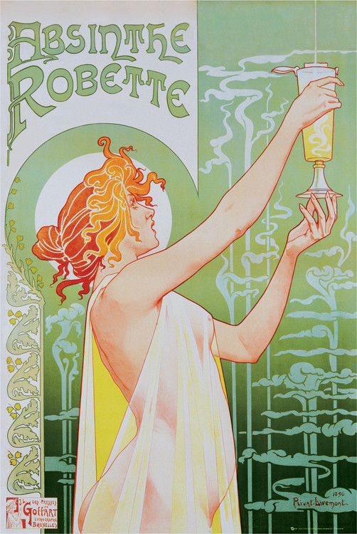 Плакат Absinthe Robette