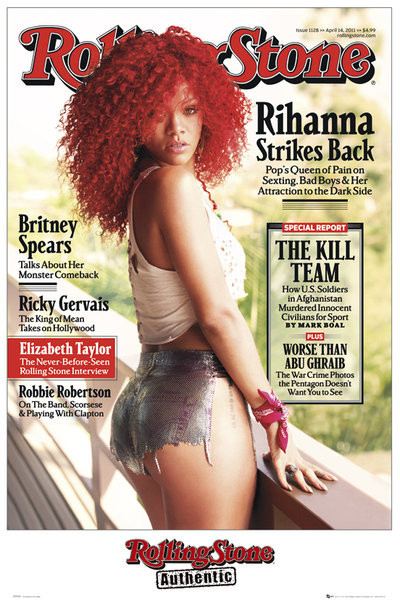 Плакат the Rolling Stone - Rihanna