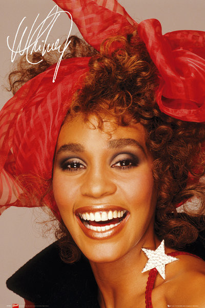 Плакат Whitney Houston - scarf