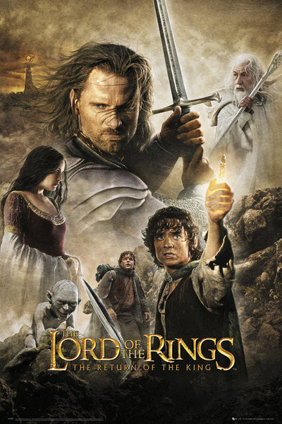 Плакат LORD OF THE RINGS - return of the king one sheet