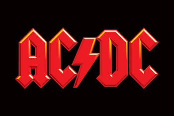 Poster AC/DC - logo