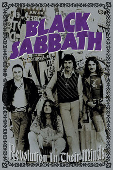 Poster Black Sabbath - revolution