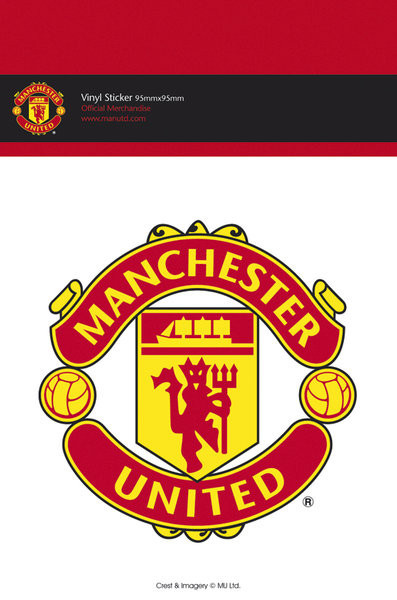 Αυτοκόλλητα MAN UNITED CLUB CREST
