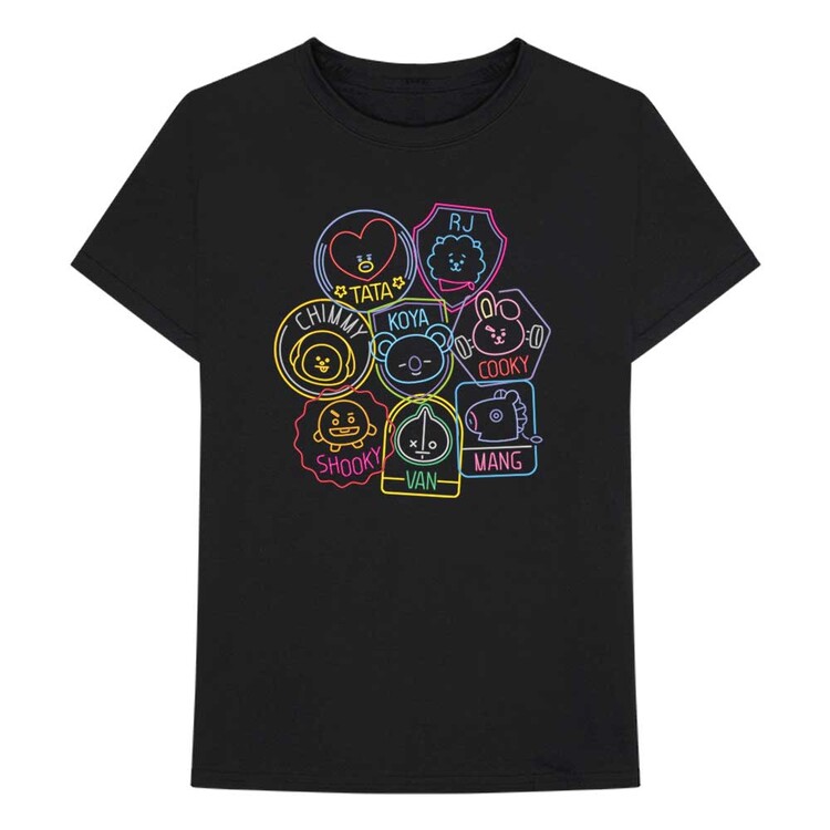 Μπλουζάκι BT21 - Neons