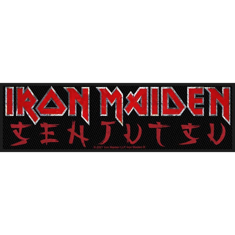 Strip Patch - Iron Maiden - Senjutsu Logo