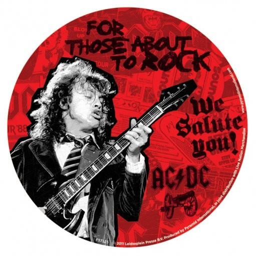 Naljepnice AC/DC – for those about to rock