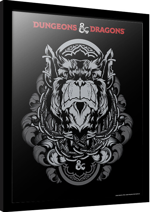 Framed Poster Dungeons & Dragons - Bugbear