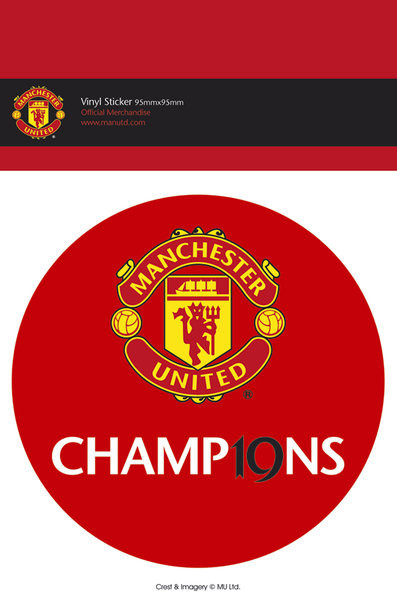 Αυτοκόλλητα MAN UNITED - 19 titles
