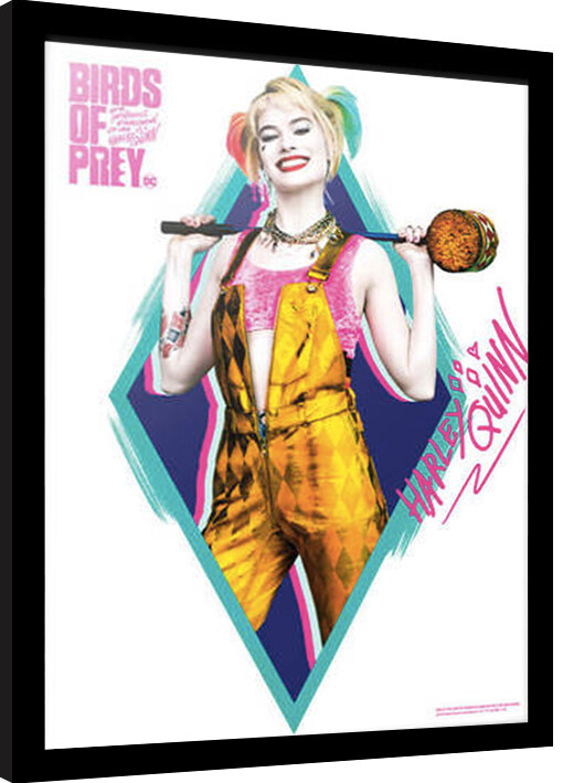 Κορνιζαρισμένη αφίσα Birds of Prey - Harley Quinn