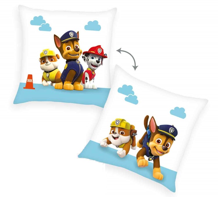 Μαξιλάρι Paw Patrol - Chase, Marshall, Rubble