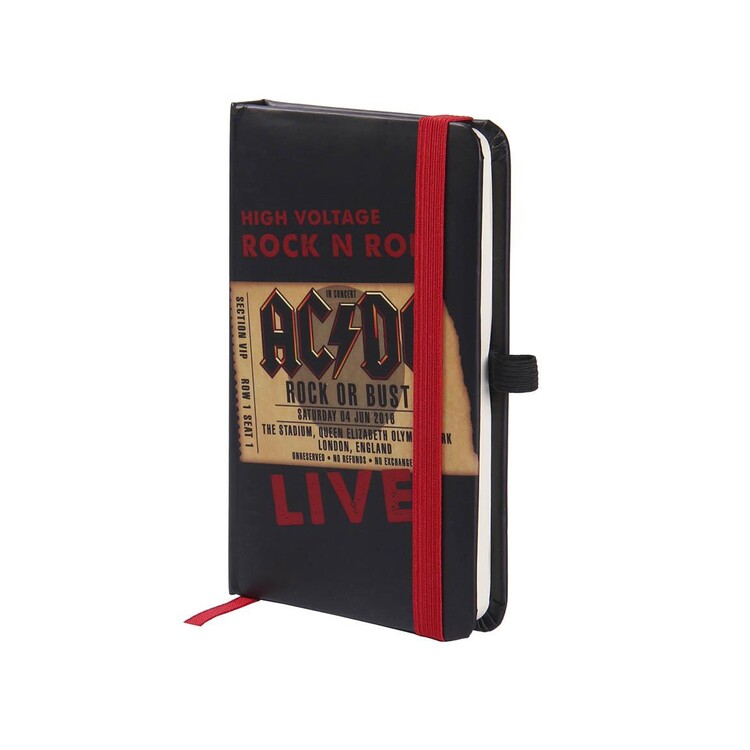 Notebook A6 AC/DC