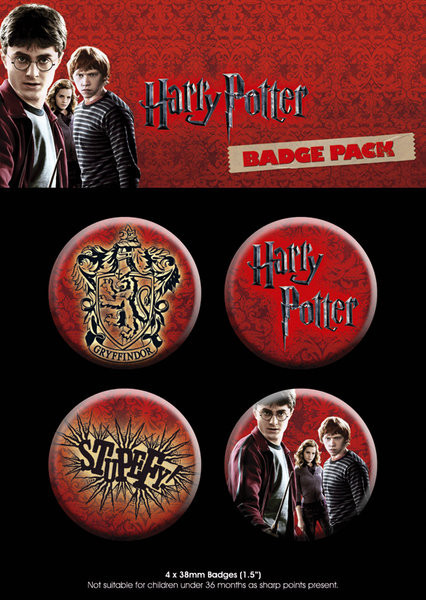 Badge set HARRY POTTER 7