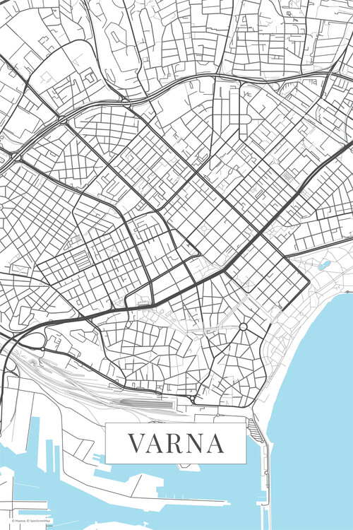 Плакат Varna white