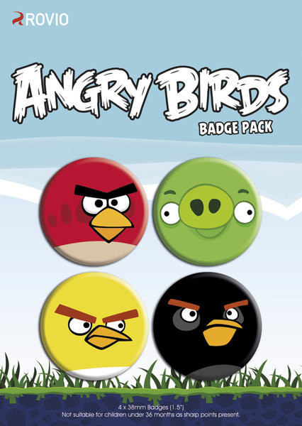 Merkkisetti ANGRY BIRDS - faces